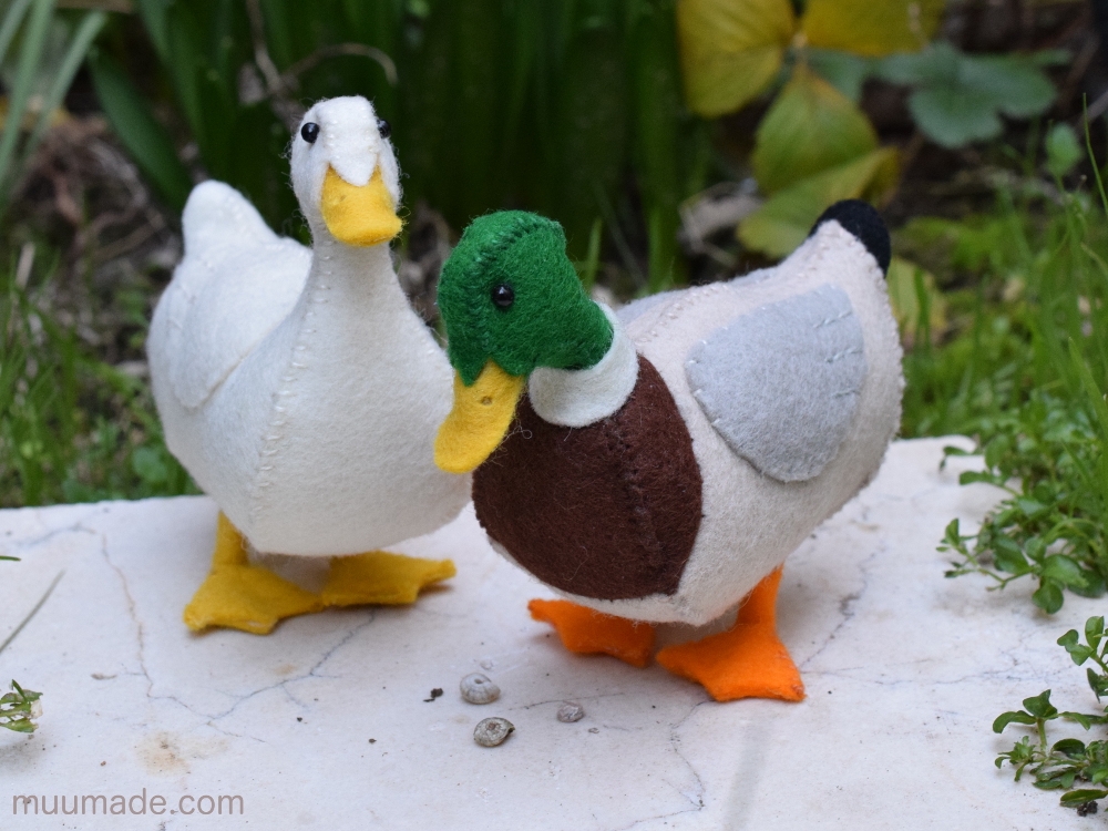 duck plush pattern